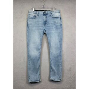 Old Navy Jeans Mens 36x30 Blue Comfort Waistband‎ Slim Light Wash Stretch Denim